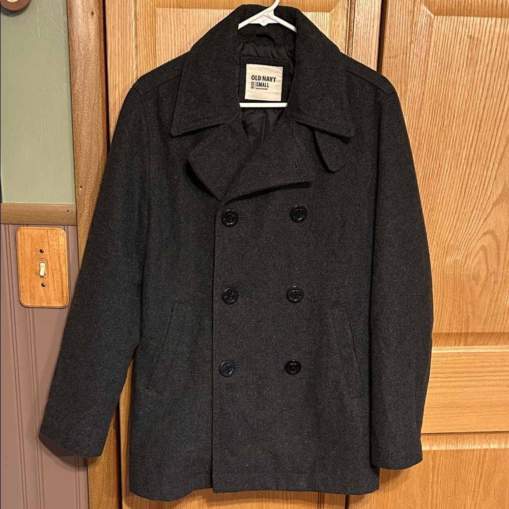 Old Navy Women's Black Peacoat - Picture 1 of 2